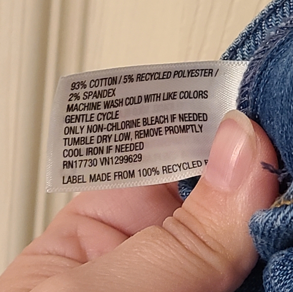 Ava & Viv Blue Denim Overalls - Picture 7 of 7